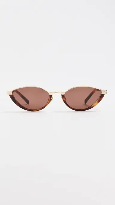 Luv Lou The Lia Sunglasses Havana One Size | Thumbnail 2 Luv Lou The Lia Sunglasses Havana One Size | Thumbnail 2