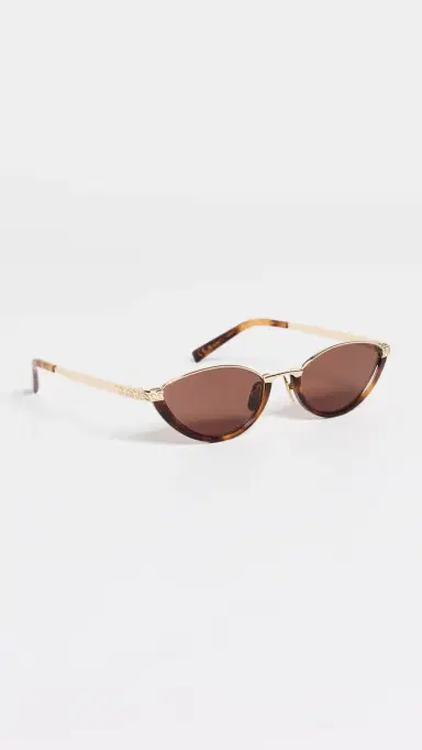 Luv Lou The Lia Sunglasses Havana One Size | Thumbnail 4 Luv Lou The Lia Sunglasses Havana One Size | Thumbnail 4