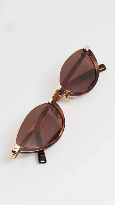 Luv Lou The Lia Sunglasses Havana One Size | Thumbnail 5 Luv Lou The Lia Sunglasses Havana One Size | Thumbnail 5