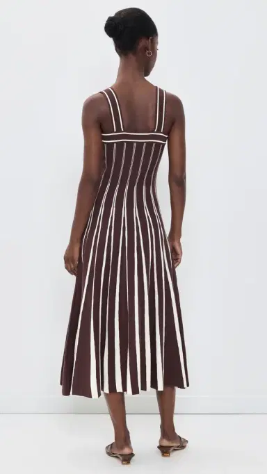 ASTR The Label Marlen Dress Brown Cream L | Thumbnail 3 ASTR The Label Marlen Dress Brown Cream L | Thumbnail 3