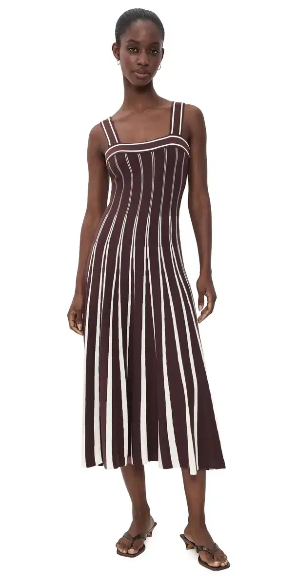 ASTR the Label arlen Dress Brown Cream