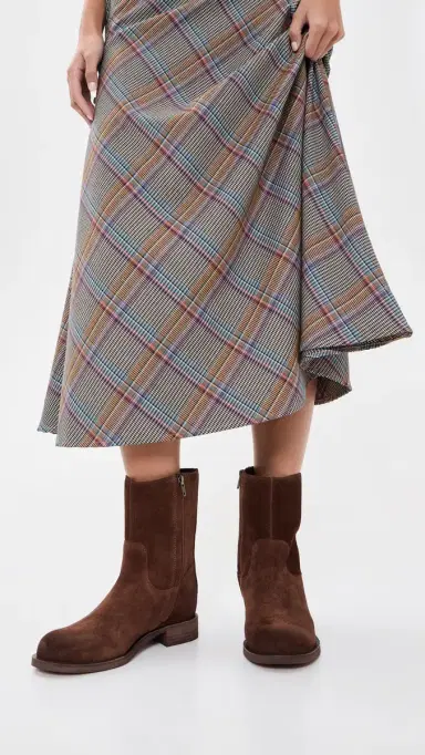Madewell Marty Suede Booties | Thumbnail 3 Madewell Marty Suede Booties | Thumbnail 3