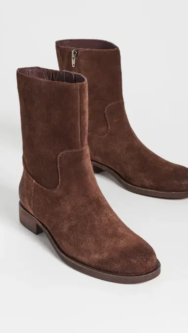 Madewell Marty Suede Booties | Thumbnail 5 Madewell Marty Suede Booties | Thumbnail 5