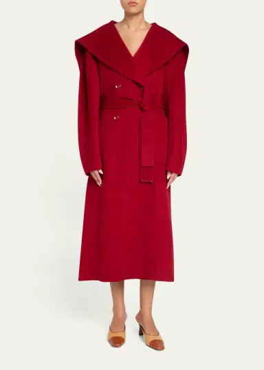 Ulla Johnson Rory Wool-Cashmere Belted Double-Breasted Sailor Coat | Thumbnail 2 Ulla Johnson Rory Wool-Cashmere Belted Double-Breasted Sailor Coat | Thumbnail 2