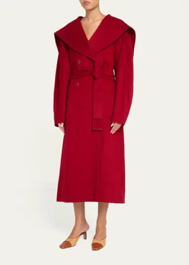 Ulla Johnson Rory Wool-Cashmere Belted Double-Breasted Sailor Coat | Thumbnail 4 Ulla Johnson Rory Wool-Cashmere Belted Double-Breasted Sailor Coat | Thumbnail 4