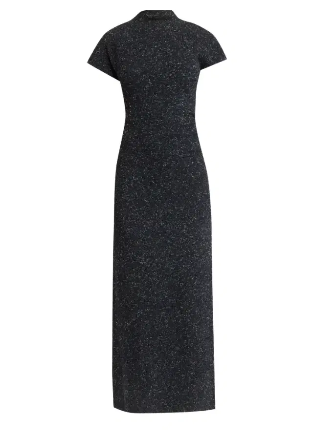 Abie Donegal-Effect Knit Wool Maxi Dress