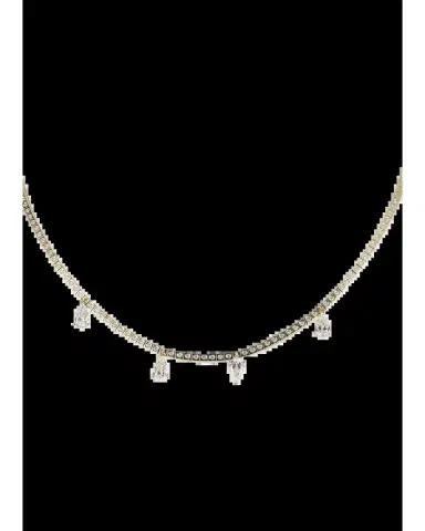 Type Jewelry LEGGO Fringe 4-Drop Diamond Necklace | Thumbnail 2