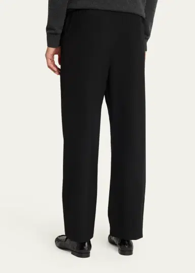 The Row Men's Pascale Wool Twill Pull-On Pants | Thumbnail 3