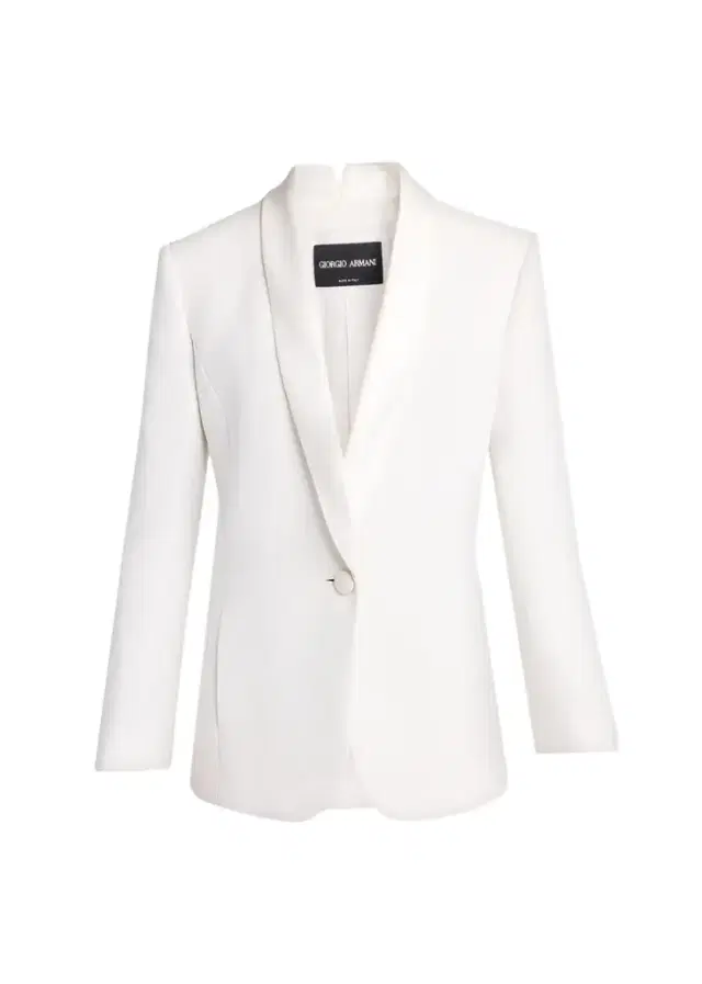 Giorgio Armani Slit-Cuff Single-Breasted Blazer