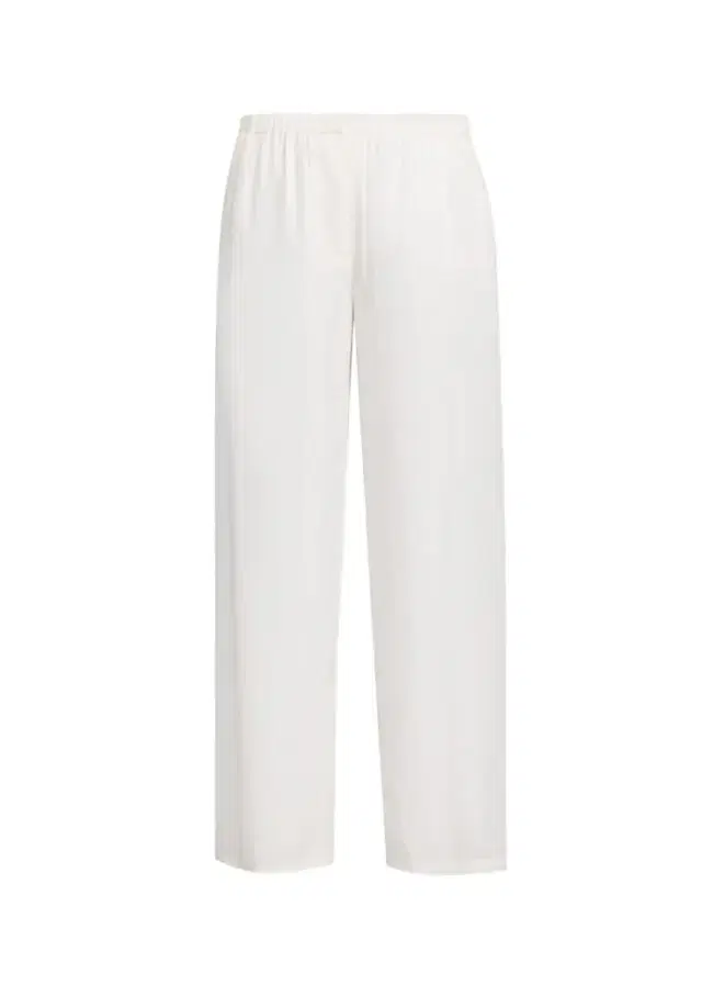 Theory Flowy Silk Twill Pants