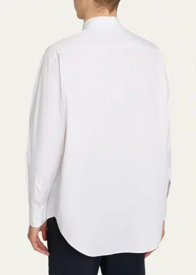 The Row Men's Tomek Cotton Poplin Dress Shirt | Thumbnail 3