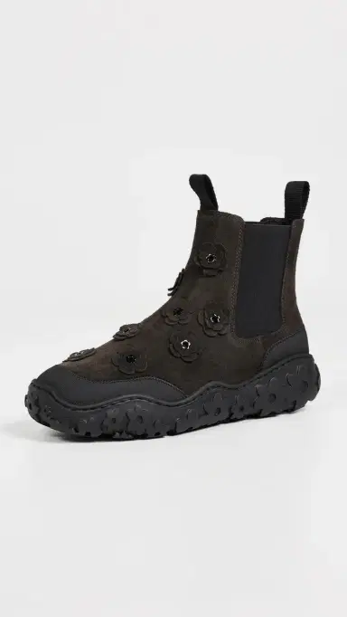 Cecilie Bahnsen Flora Suede Boots Brown 36 | Thumbnail 2