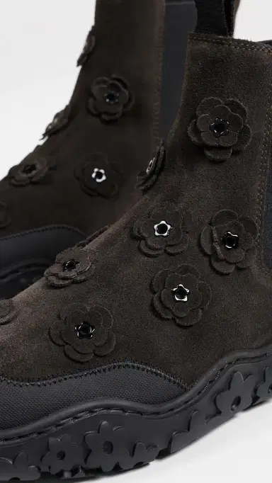 Cecilie Bahnsen Flora Suede Boots Brown 36 | Thumbnail 6