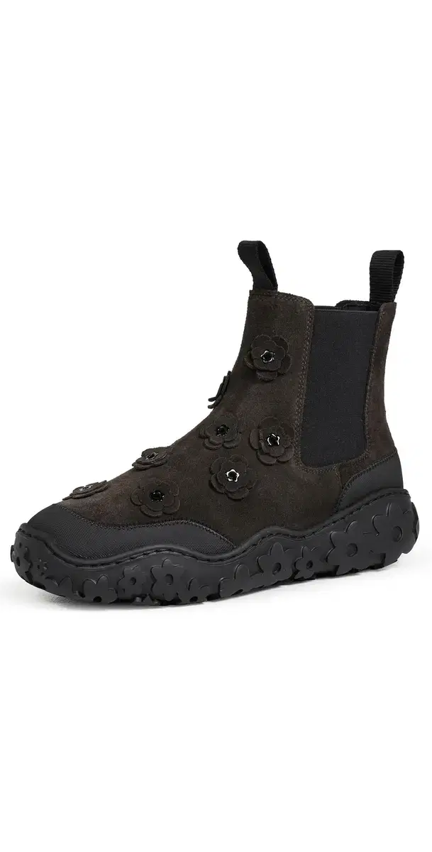 Cecilie Bahnsen Flora Suede Boots Brown 36