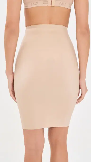 Commando Zone High Waisted Half Slip Beige | Thumbnail 3