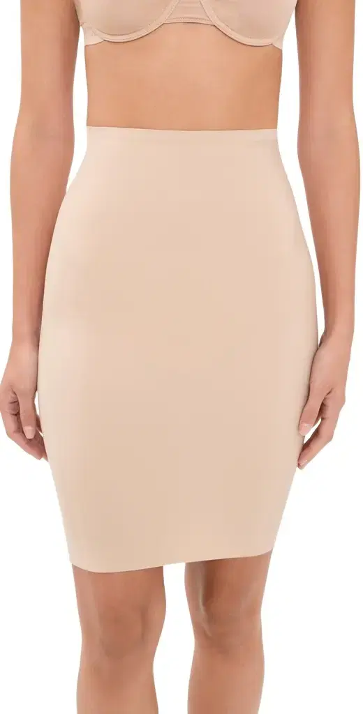 Commando Zone High Waisted Half lip Beige
