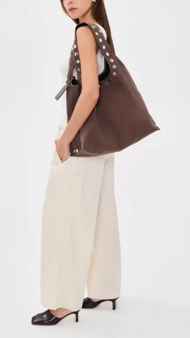 3.1 Phillip Lim Washed Denim Market Tote Rust-Brown Multi One Size | Thumbnail 3 3.1 Phillip Lim Washed Denim Market Tote Rust-Brown Multi One Size | Thumbnail 3