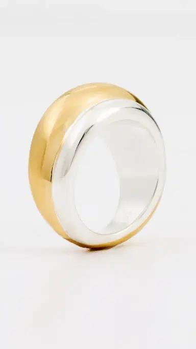 LIÉ STUDIO The Zoe Ring Mixed Metal | Thumbnail 5