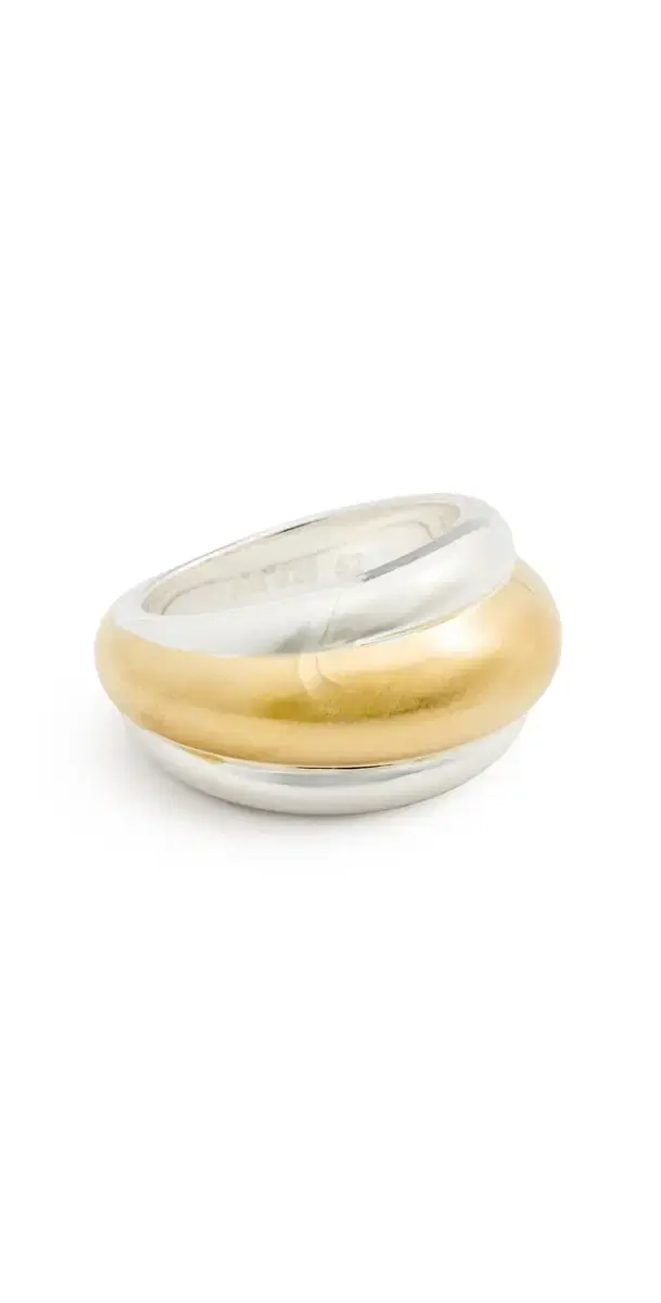 LIÉ STUDIO The Zoe Ring Mixed Metal