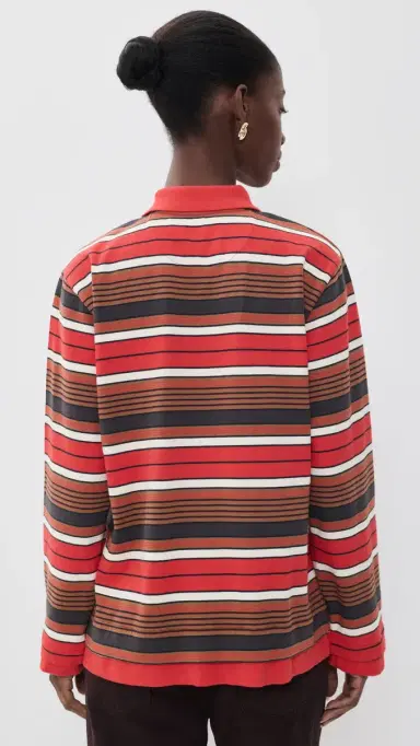 Damson Madder Noah Cinch Rugby Shirt | Thumbnail 3 Damson Madder Noah Cinch Rugby Shirt | Thumbnail 3