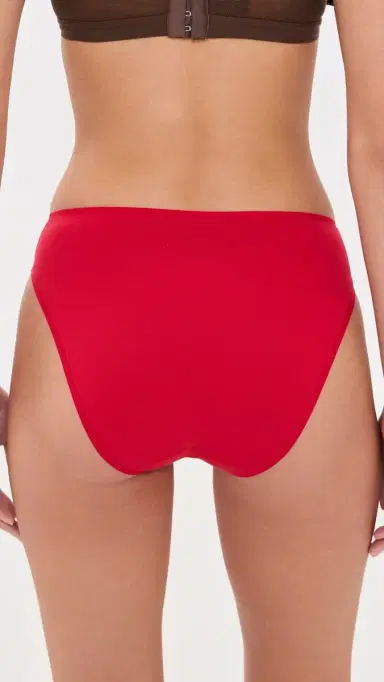 Natori Bliss Bare Cotton High Cut Briefs 3 Pack ulti | Thumbnail 4