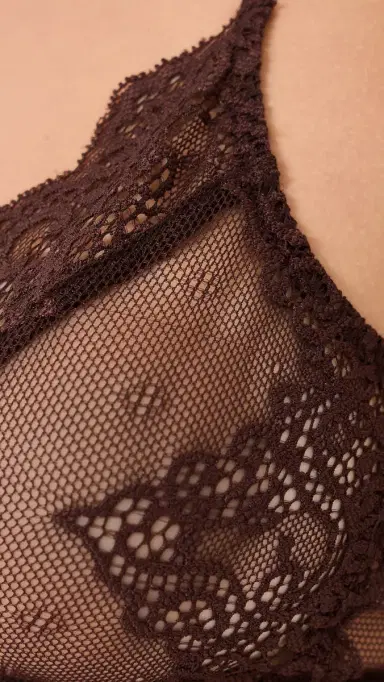 Only Hearts Front Closure Bralette Chocolate | Thumbnail 6