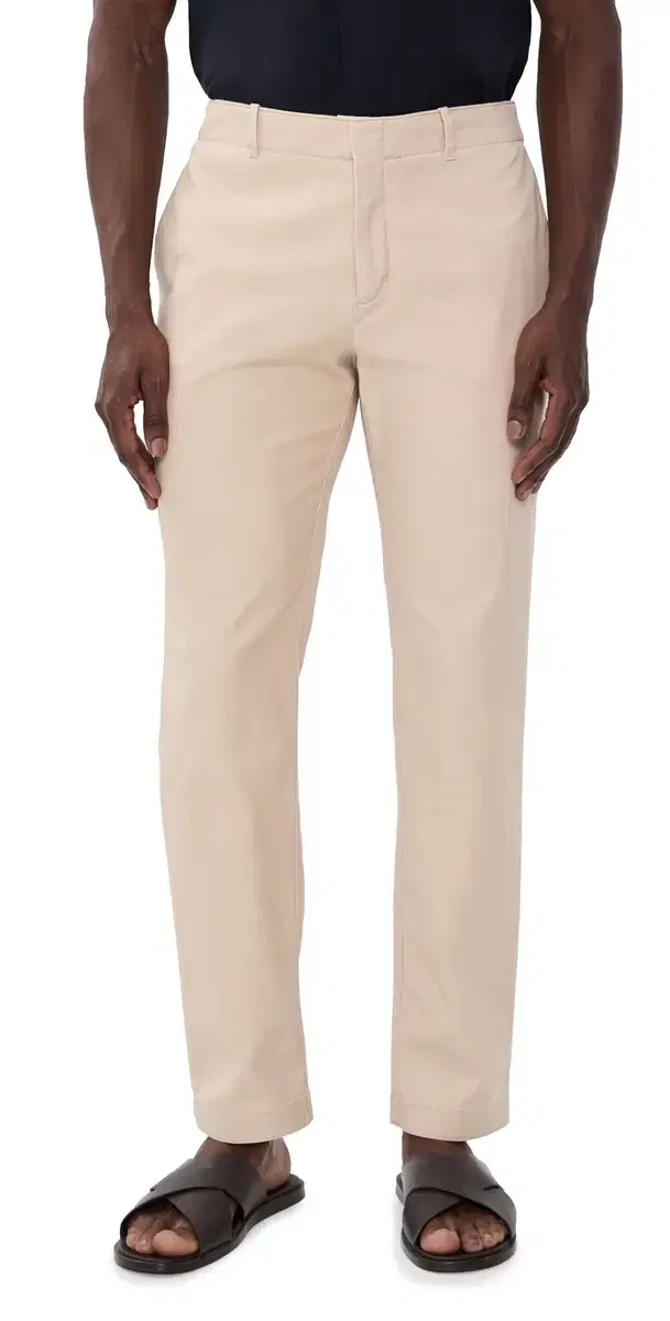 Orlebar Brown Ray Tailored Garment Wash Trousers Latte