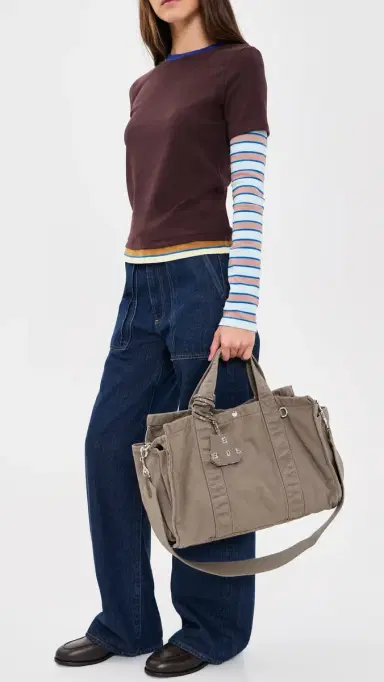 Madewell Large Washed Canvas Tote | Thumbnail 3
