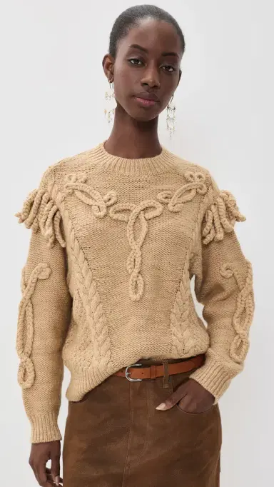 ISABEL MARANT ÉTOILE Katria Sweater Camel | Thumbnail 2