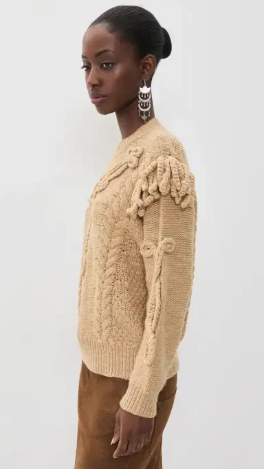 ISABEL MARANT ÉTOILE Katria Sweater Camel | Thumbnail 4