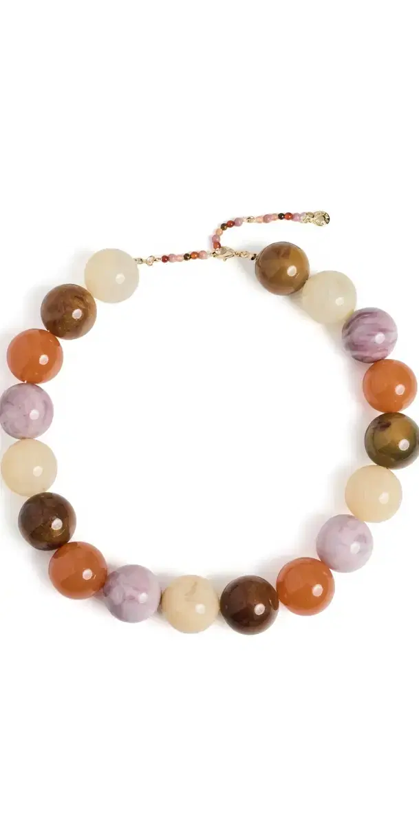 BaubleBar Jane Beaded Necklace Neutral One Size