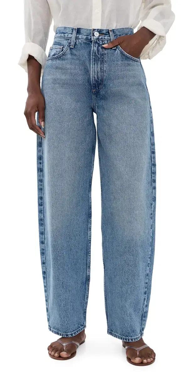 Favorite Daughter The Mercer Easy Barely Barrel Jeans Dublin