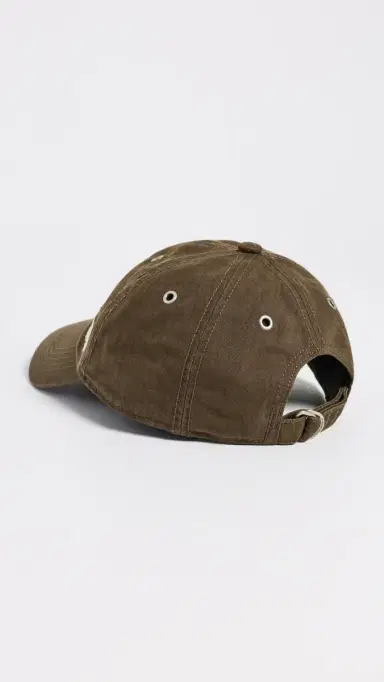 Acne Studios Cuddy Waxed Cotton Canvas Cap Brown One Size | Thumbnail 5