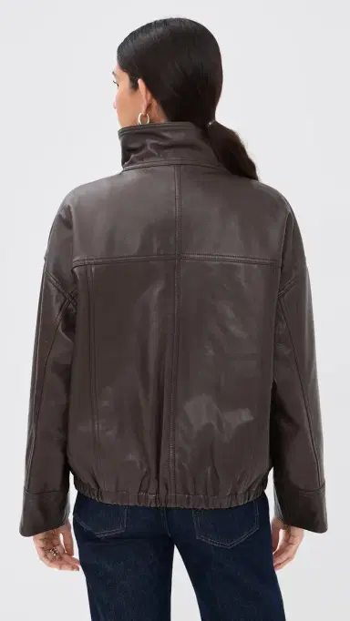 RÓHE Reinvented Leather Jacket Earth | Thumbnail 3