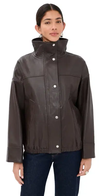 RÓHE Reinvented Leather Jacket Earth | Thumbnail 1