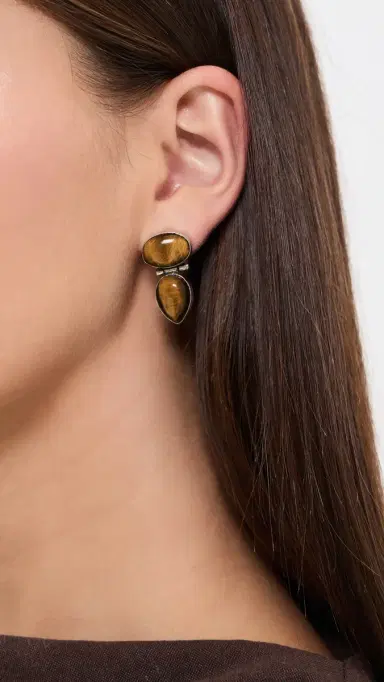 Shashi Dallas Tear Drop Earrings | Thumbnail 3