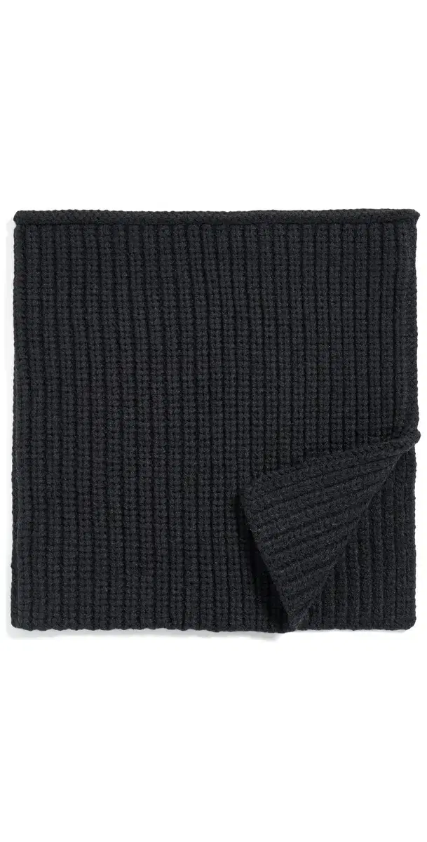 Hat Attack Cocoon Knit Cowl Black One Size