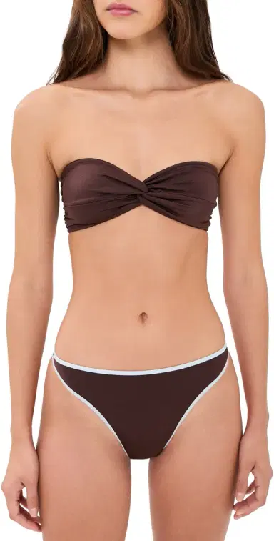Lioness Bella Bandeau Bikini Top ocha | Thumbnail 1