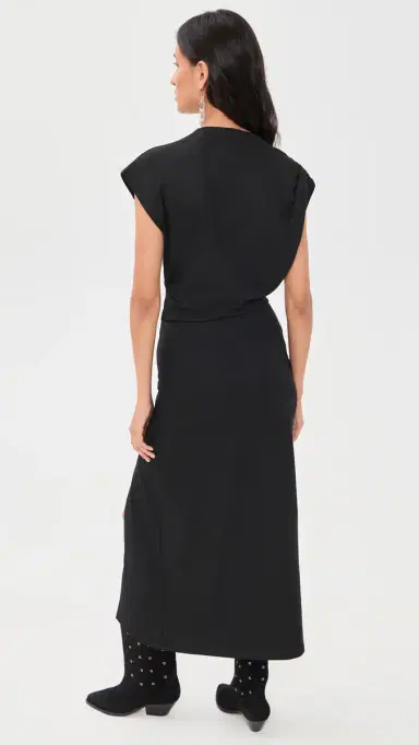 ISABEL MARANT ÉTOILE Naerys Dress Black | Thumbnail 3