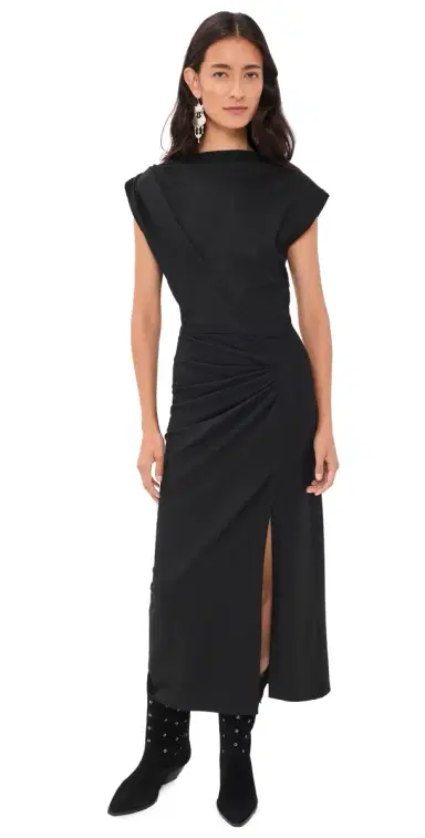 ISABEL MARANT ÉTOILE Naerys Dress Black | Thumbnail 1