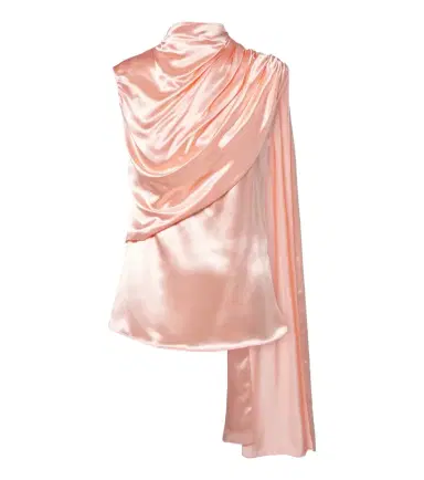 Mugler Draped satin top | Thumbnail 1