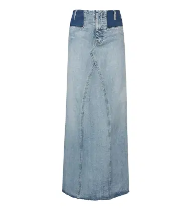 Maison Margiela Paneled denim maxi skirt | Thumbnail 1