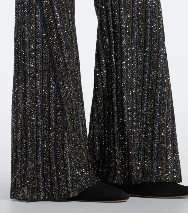 Missoni Knitted sequined flared pants | Thumbnail 5