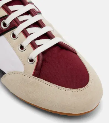 Givenchy Slim suede-trimmed sneakers | Thumbnail 2