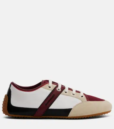 Givenchy Slim suede-trimmed sneakers | Thumbnail 3