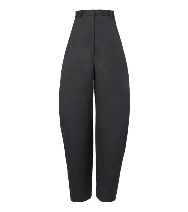 Wool barrel-leg pants Wool barrel-leg pants