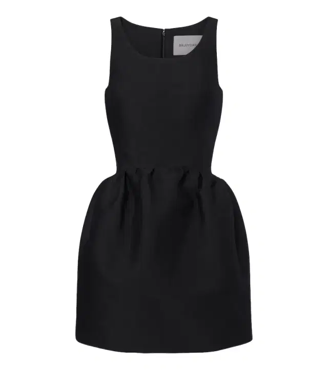 Balenciaga Wool and silk-blend minidress