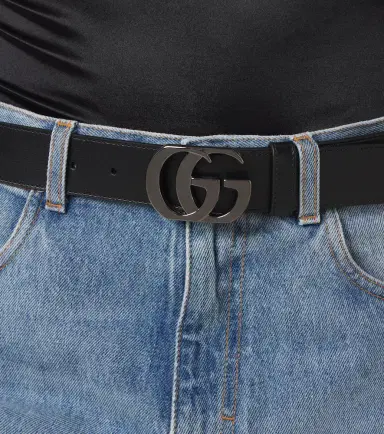 Gucci Cut GG Marmont leather belt | Thumbnail 4