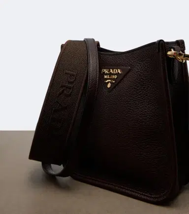 Prada Mini leather shoulder bag | Thumbnail 3 Prada Mini leather shoulder bag | Thumbnail 3