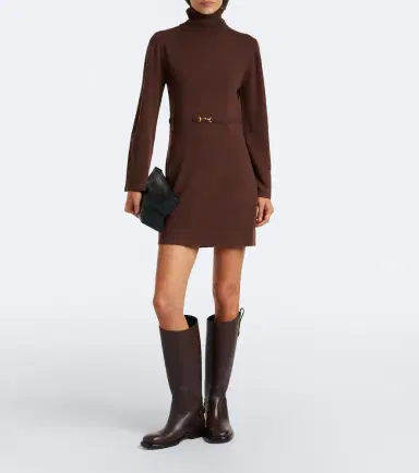 Rixo Aly wool and cashmere sweater dress | Thumbnail 5